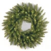 Pre-Lit Dunhill Fir Artificial Christmas Wreath – 24-Inch, Clear Lights -Optimal Christmas Shop dnat du 24wlo 1 1 15985.1667616350