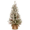 3' Pre-Lit Dunhill Fir Artificial Christmas Tree - Warm White LED Lights -Optimal Christmas Shop dnat duf 300 30 b1 77838.1667531766