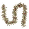 9' X 10" Pre-Lit Dunhill Fir Artificial Christmas Garland With Red Berries – Clear Lights -Optimal Christmas Shop dnat duf 300 9a 1 1 35857.1667535991