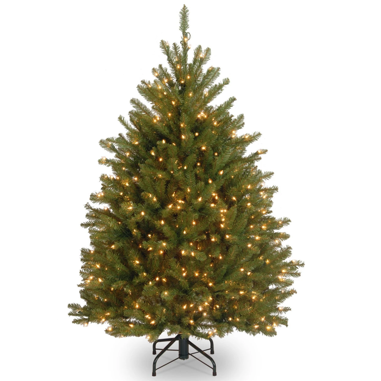 4’ Pre-Lit Dunhill Fir Artificial Christmas Tree - Clear Lights 3 4’ Pre-Lit Dunhill Fir Artificial Christmas Tree - Clear Lights