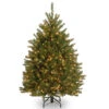 4.5’ Pre-Lit Dunhill Fir Artificial Christmas Tree - Clear Lights -Optimal Christmas Shop dnat duh 45lo 60257.1667658680