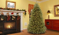 7.5’ Pre-Lit Dunhill Fir Artificial Christmas Tree - Clear Lights -Optimal Christmas Shop dnat duh 75lo 5 87448.1667654666