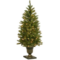 4’ Pre-Lit Dunhill FirArtificial Christmas Tree – Clear Lights