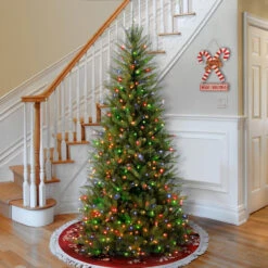 7.5’ Pre-lit Dunhill Fir Slim Artificial Christmas Tree – Multicolor Lights 7 7.5’ Pre-lit Dunhill Fir Slim Artificial Christmas Tree – Multicolor Lights -Optimal Christmas Shop dnat duslh1 75rlo 2 08688.1667580431