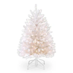 4.5’ Pre-lit Dunhill Fir Artificial Christmas Tree – Clear Lights