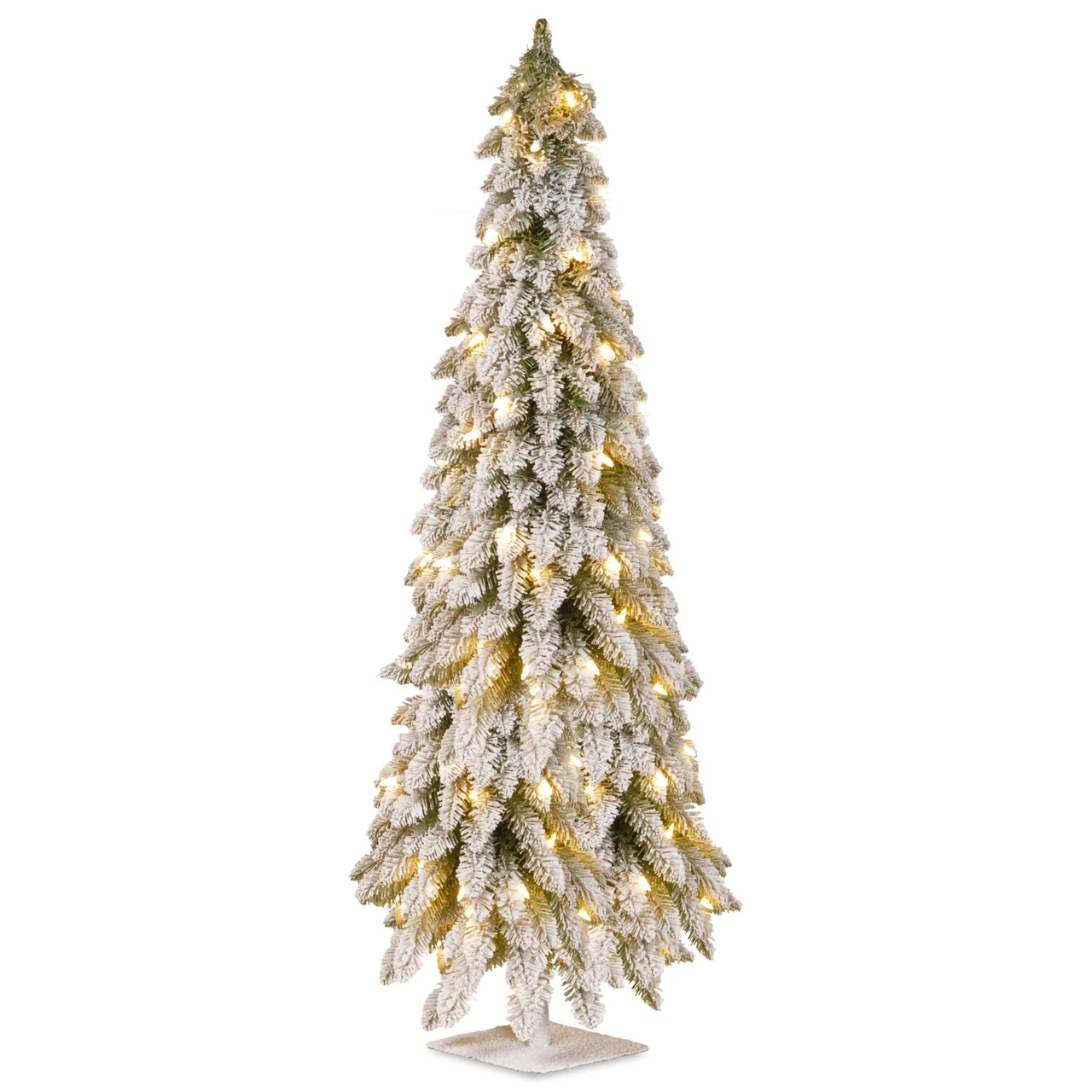 60” Pre-Lit Snowy Downswept Artificial Christmas Tree – Clear Lights 3 60” Pre-Lit Snowy Downswept Artificial Christmas Tree – Clear Lights