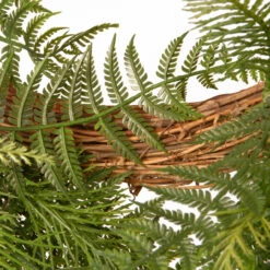 22" Garden Accents Cosmo Artificial Wreath -Optimal Christmas Shop dnat gabf30 22wg 3 17862.1667640157