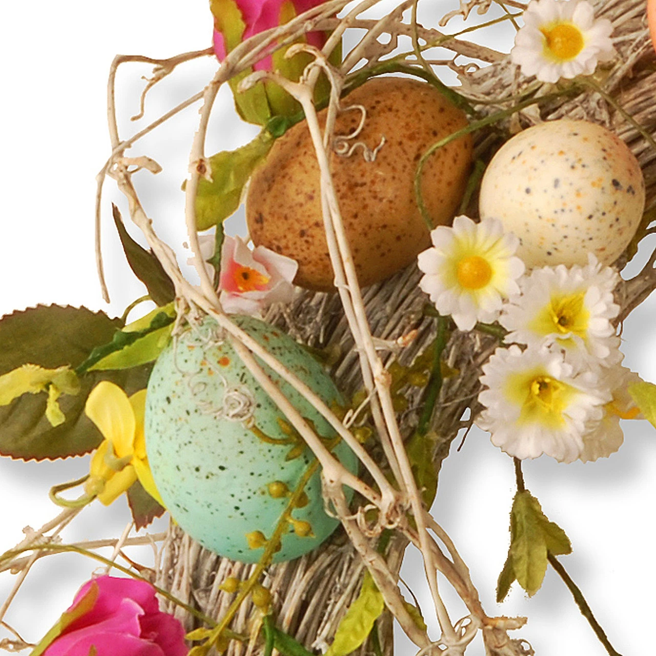 Garden Accents Easter Egg Wreath - 18-Inch 4 Garden Accents Easter Egg Wreath - 18-Inch - Image 2