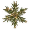 32" Pre-Lit Glittery Bristle Pine Snowflake - LED Lights Battery Operated 1 32" Pre-Lit Glittery Bristle Pine Snowflake - LED Lights Battery Operated -Optimal Christmas Shop dnat gb3 300 32s b 1 66115.1667654479