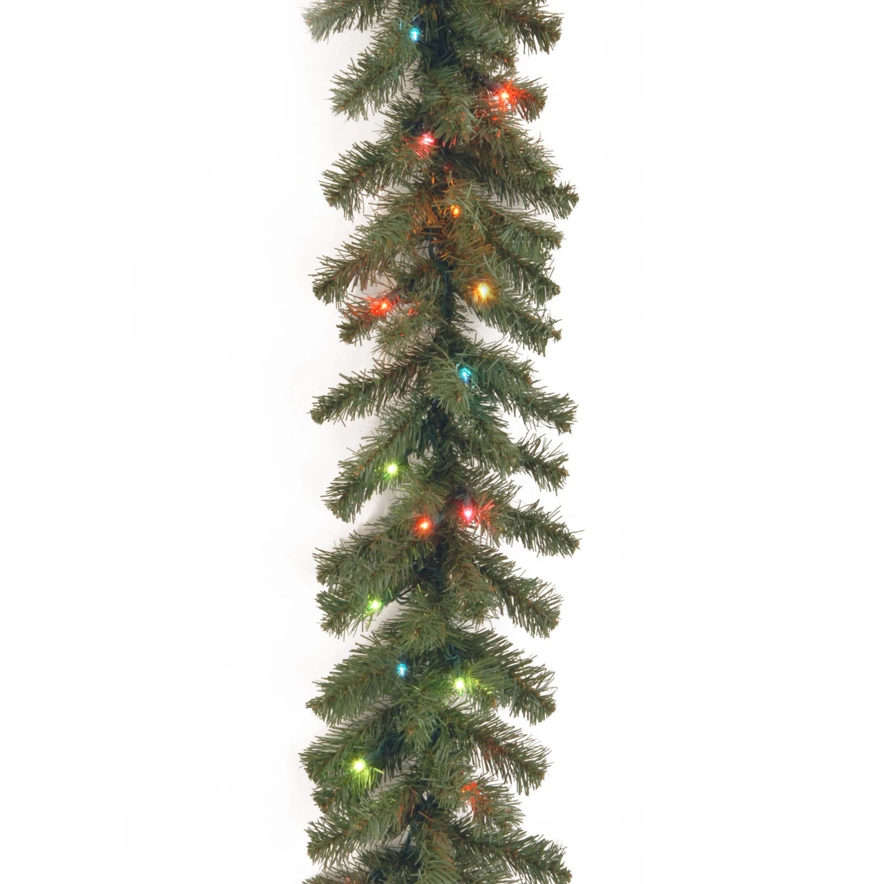 9' X 10” Pre-Lit Kincaid Spruce Artificial Christmas Garland - Multicolor Lights 3 9' X 10” Pre-Lit Kincaid Spruce Artificial Christmas Garland - Multicolor Lights