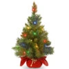 24" Pre-Lit Full Majestic Fir Artificial Christmas Tree – Multicolor LED Lights 2 24" Pre-Lit Full Majestic Fir Artificial Christmas Tree – Multicolor LED Lights -Optimal Christmas Shop dnat mj3 24bgrlo b1 1 79752.1667570135