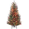 4.5' Pre-Lit Natural Fraser Fir Artificial Christmas Tree – Multi-color Lights -Optimal Christmas Shop dnat naffslh1 45rlo 1 68132.1667578052