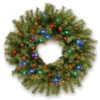 24" B/O Pre-Lit LED Norwood Fir Artificial Christmas Wreath – Multi-Color Lights -Optimal Christmas Shop dnat nf3 309 24w b 1 83016.1667536525