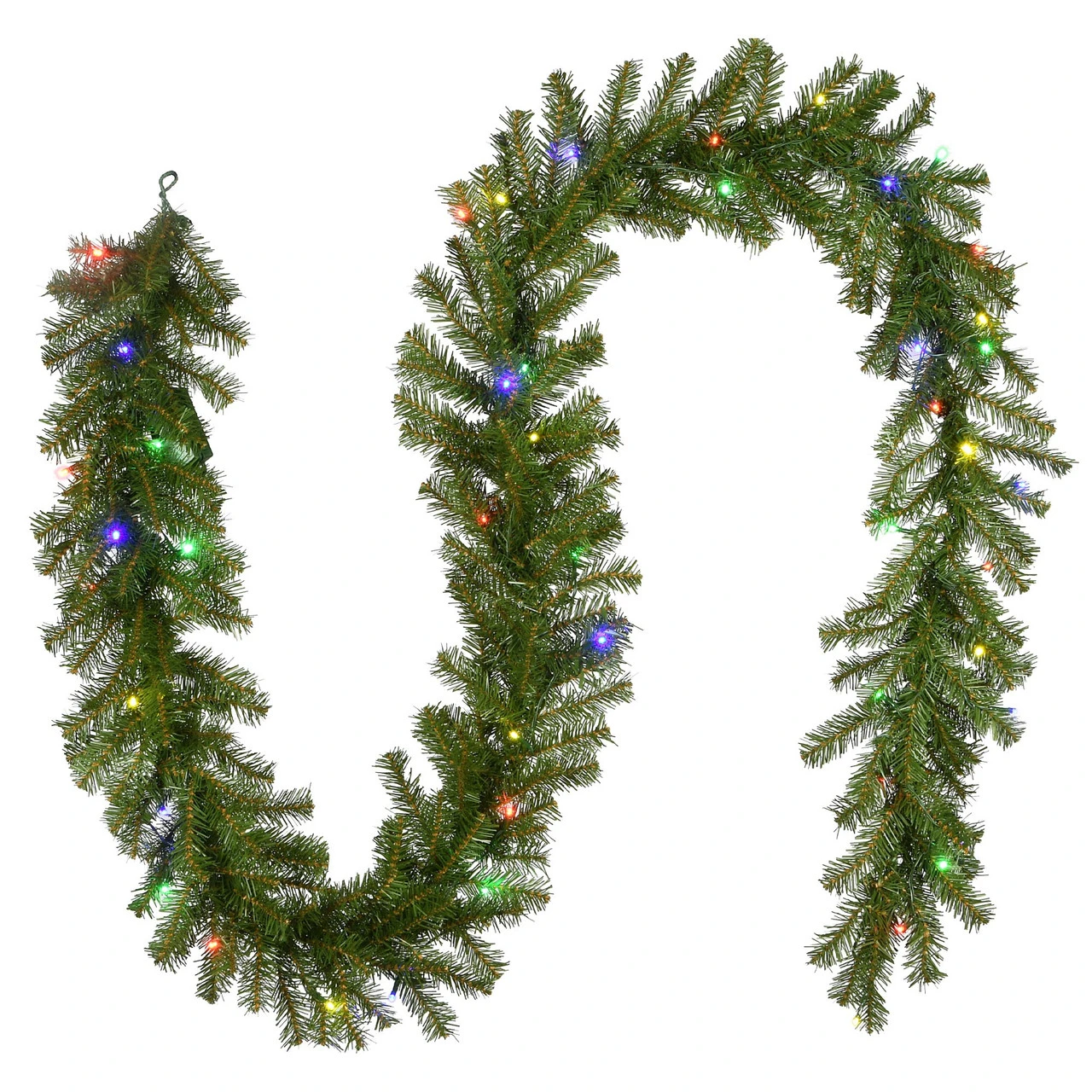 9' X 10" Battery Operated Pre-Lit Norwood Fir Artificial Christmas Garland – Multi-Color LED Lights 3 9' X 10" Battery Operated Pre-Lit Norwood Fir Artificial Christmas Garland – Multi-Color LED Lights