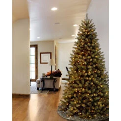7' Pre-lit North Valley Spruce Artificial Contemporary Christmas Tree, Clear Lights -Optimal Christmas Shop dnat nrv7 308 70 3 73567.1667522120