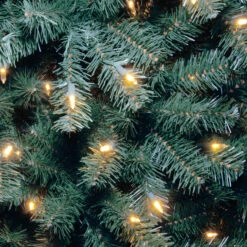 7.5’ Pre-Lit North Valley Spruce Artificial Christmas Tree - Clear Lights -Optimal Christmas Shop dnat nrvb7 306 75 2 65178.1667536573