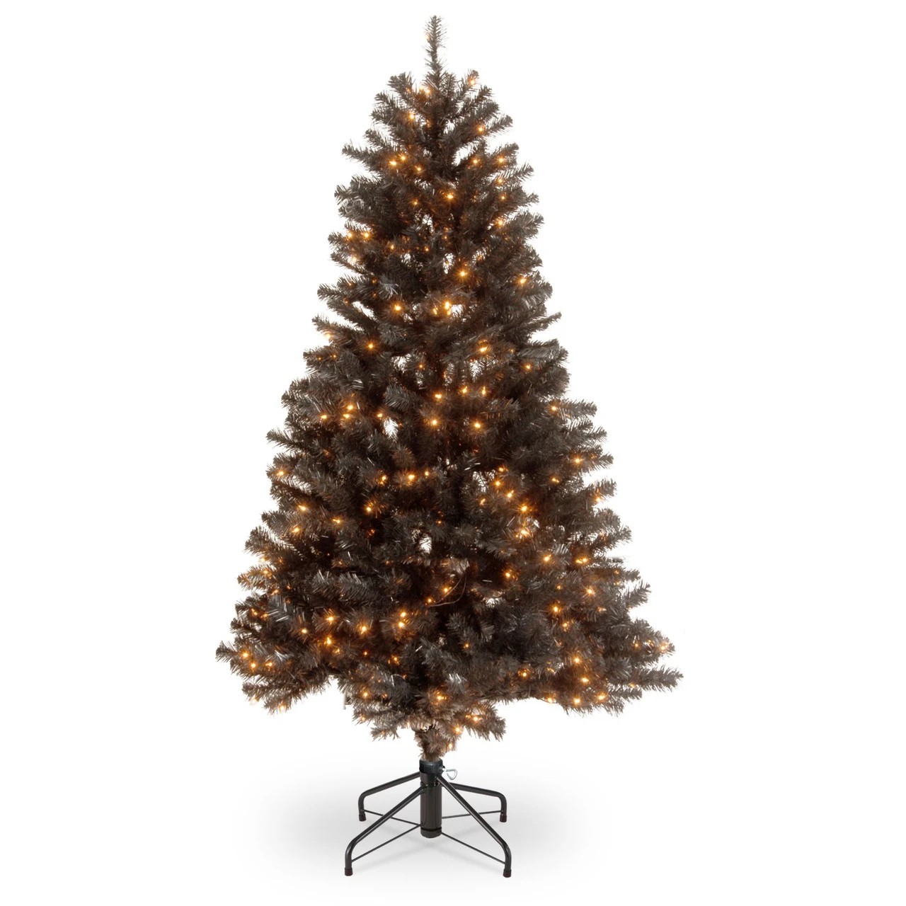 4.5’ Pre-Lit North Valley Black Spruce Artificial Christmas Tree - Clear Lights 3 4.5’ Pre-Lit North Valley Black Spruce Artificial Christmas Tree - Clear Lights