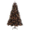 7.5’ Pre-Lit North Valley Black Spruce Artificial Christmas Tree - Clear Lights -Optimal Christmas Shop dnat nrvk7 300 75 1 55402.1667656828