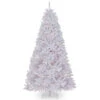9’ Pre-Lit North Valley White Spruce Artificial Christmas Tree - Clear Lights -Optimal Christmas Shop dnat nrvw7 302 90 1 51177.1667571943