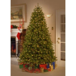 7' Pre-Lit Downswept Douglas Fir Contemporary Artificial Christmas Tree - Clear Lights -Optimal Christmas Shop dnat pedd3 312 70 4 32539.1667534969