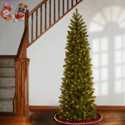 6.5’ Pre-Lit Downswept Douglas Slim Fir Artificial Christmas Tree - Clear Lights -Optimal Christmas Shop dnat pedd4 392 65 4 95772.1667656806