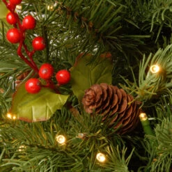 2' Pre-lit Potted Nordic Spruce Artificial Christmas Tree – Warm White LED Lights/BO -Optimal Christmas Shop dnat pens1 355 20 b1 3 63781.1667576125