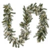 9' X 12" Pre-Lit Battery Operated Snowy Sheffield Spruce Artificial Christmas Garland - Multi-Color LED Lights 2 9' X 12" Pre-Lit Battery Operated Snowy Sheffield Spruce Artificial Christmas Garland - Multi-Color LED Lights -Optimal Christmas Shop dnat pesl3 315dk 9b 1 00139.1667574297