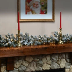 9' X 12" Pre-Lit Battery Operated Snowy Sheffield Spruce Artificial Christmas Garland - Multi-Color LED Lights 6 9' X 12" Pre-Lit Battery Operated Snowy Sheffield Spruce Artificial Christmas Garland - Multi-Color LED Lights -Optimal Christmas Shop dnat pesl3 315dk 9b 2 89376.1667574297