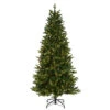 7.5' Pre-lit Slim Townsend Spruce Artificial Christmas Tree, Clear Lights -Optimal Christmas Shop dnat pete8 302 75 02277.1667535637