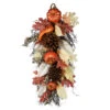 24" Maple Leaf And Gourd Fall Harvest Teardrop Swag 1 24" Maple Leaf And Gourd Fall Harvest Teardrop Swag -Optimal Christmas Shop dnat rahv 20j50524 1 1 72587.1667517192