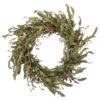 Swirl Grass Artificial Thanksgiving Wreath - 22-Inch, Unlit -Optimal Christmas Shop dnat rahv da102w 1 1 46001.1667643079