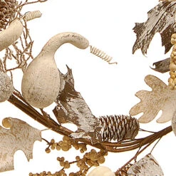 72" Pumpkin And Pinecone Artificial Garland -Optimal Christmas Shop dnat rahv g060669a 4 33084.1667646210