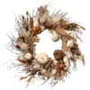 White And Brown Artificial Autumn Wreath - 28-Inch, Unlit 1 White And Brown Artificial Autumn Wreath - 28-Inch, Unlit -Optimal Christmas Shop dnat rahv kw06aw28 1 86419.1667491320
