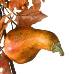 72" Maple Leaf And Pumpkins Artificial Garland – Unlit -Optimal Christmas Shop dnat rahv lfg51870 3 58964.1667642195