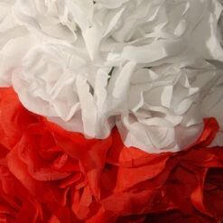 18" Patriotic Rose Wreath -Optimal Christmas Shop dnat rap 528518w 1 3 08413.1667646212