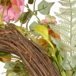 22" Spring Flower Wreath -Optimal Christmas Shop dnat ras 150326 1 5 49122.1667580340