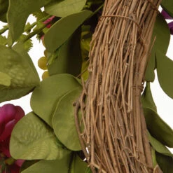 22” Gerbera Daisy Flower Wreath -Optimal Christmas Shop dnat ras 403734w 3 67015.1667642202