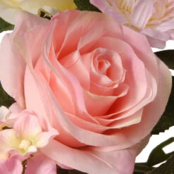 33" Pink Spring Flowers Artificial Swag -Optimal Christmas Shop dnat ras 550502pk 1 3 11816.1667584039