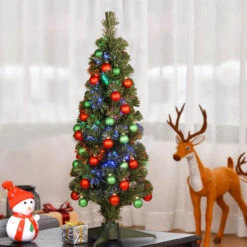 3' Pre-lit Fiber Optic Fireworks Artificial Christmas Tree With Ball Ornaments - Multi Lights 6 3' Pre-lit Fiber Optic Fireworks Artificial Christmas Tree With Ball Ornaments - Multi Lights -Optimal Christmas Shop dnat szox7 173 36 2 84915.1667681583