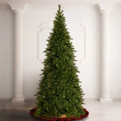 12 Ft. Tiffany Fir Slim Tree -Optimal Christmas Shop dnat tfslh 120 2 59854.1667580416