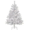 4.5' Pre-Lit White Medium Winchester Pine Artificial Christmas Tree - Clear Lights -Optimal Christmas Shop dnat wchw7 300 45 73039.1667574259