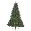 9' Medium Mixed Spruce Artificial Christmas Tree With Glitter Branches And Pinecones - Unlit -Optimal Christmas Shop dnhhf 307374 1 09091.1667490756