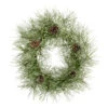 Frosted Pine Cone Artificial Christmas Wreath, 24-Inch, Unlit -Optimal Christmas Shop dnnl204493 1 07686.1681814420