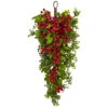 26" Artificial Berry Boxwood Flower Teardrop 2 26" Artificial Berry Boxwood Flower Teardrop -Optimal Christmas Shop dnnl204562 1 34086.1681814411