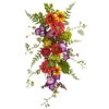 24" Artificial Garden Flower Teardrop -Optimal Christmas Shop dnnl204578 1 47434.1681814464