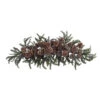 28" Iced Pinecone Artificial Christmas Swag, Unlit -Optimal Christmas Shop dnnl204886 19487.1681814274