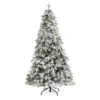 5' Pre-Lit Flocked Vermont Pine Artificial Christmas Tree, Warm Clear LED Lights 2 5' Pre-Lit Flocked Vermont Pine Artificial Christmas Tree, Warm Clear LED Lights -Optimal Christmas Shop dnnl20t1799 1 99185.1667528941