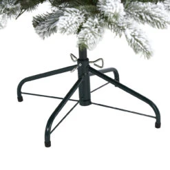 5’ Pre-Lit Flocked South Carolina Artificial Christmas Tree, Clear LED Lights -Optimal Christmas Shop dnnl20t1875 7 83463.1681393421