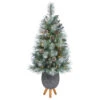 3.5’ Pre-Lit Potted Columbia Pine Artificial Christmas Tree, Clear Lights -Optimal Christmas Shop dnnl20t2275 1 86877.1681023936