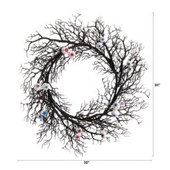 Gazing Eyeballs Halloween Twig Wreath, 30-Inch 9 Gazing Eyeballs Halloween Twig Wreath, 30-Inch -Optimal Christmas Shop dnnl20w1200 4 36360.1679953512